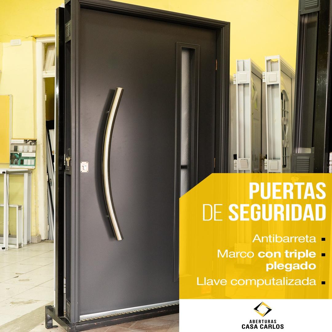 Puerta seguridad antibarreta