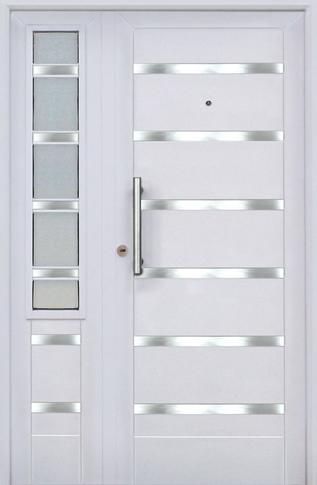 Puerta Verona con barral y burlete perimetral

