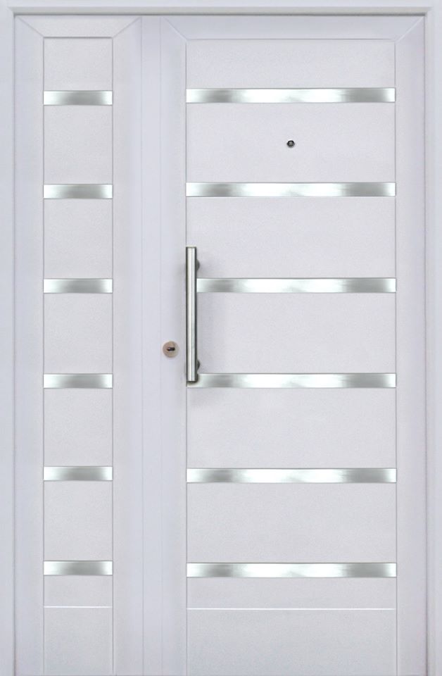 Puerta Verona con barral y burlete perimetral

