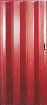 Puerta plegadiza PVC ajustable en altura

